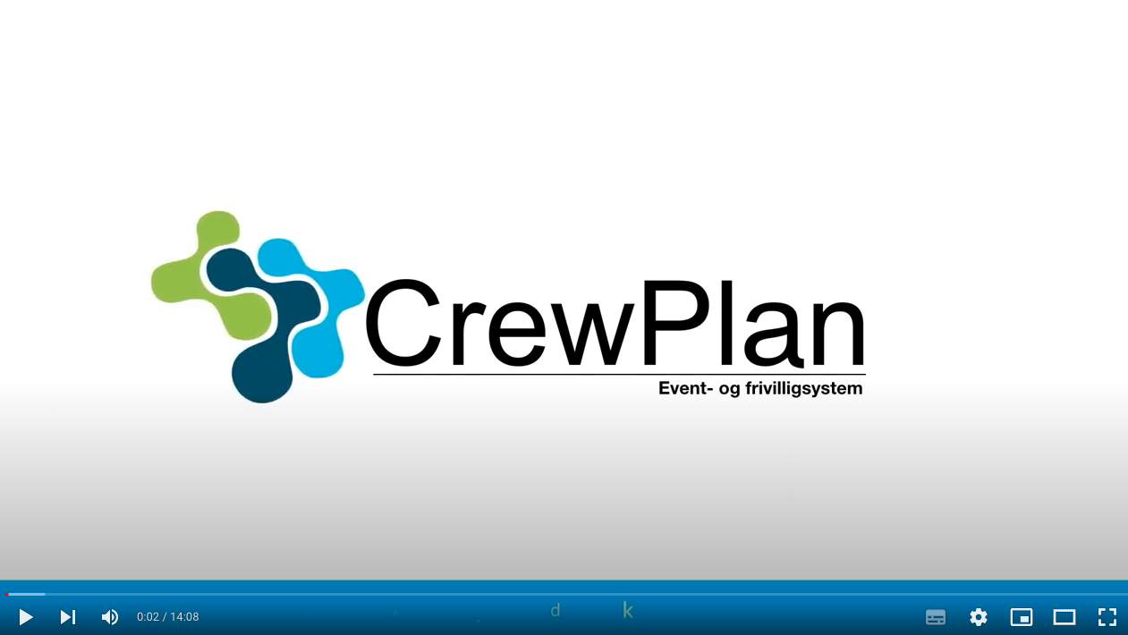 CrewPlan supportvideo