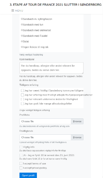 CrewPlan Event oversigt